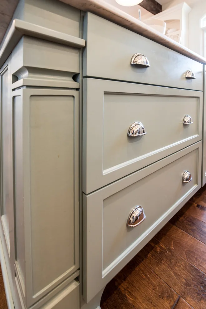 White Flat Panel Kitchen by Walters Cabinets, Inc. - Photo 2