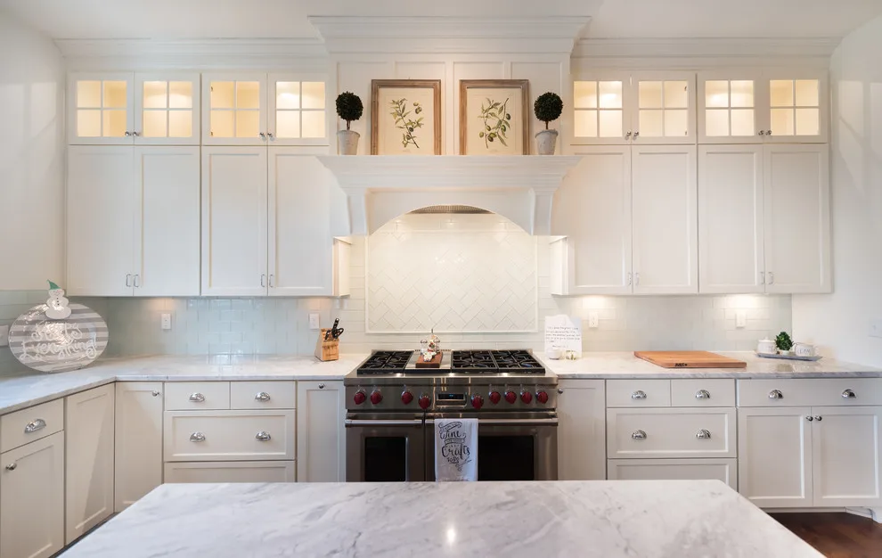 White Flat Panel Kitchen by Walters Cabinets, Inc. - Photo 3