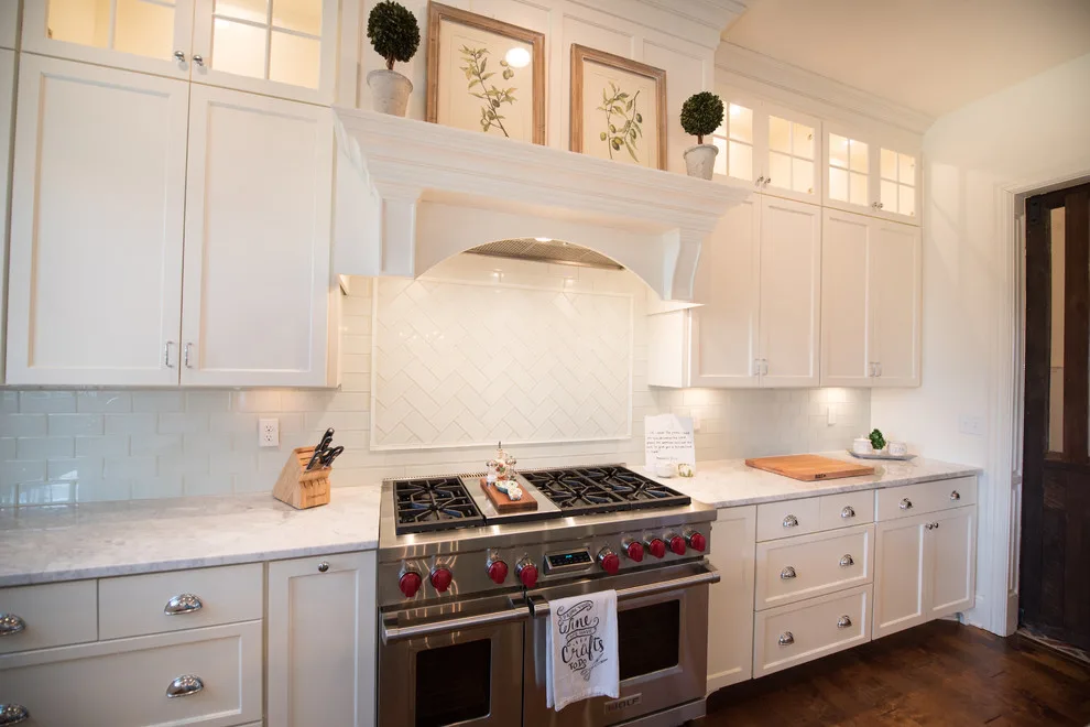 White Flat Panel Kitchen by Walters Cabinets, Inc. - Photo 5