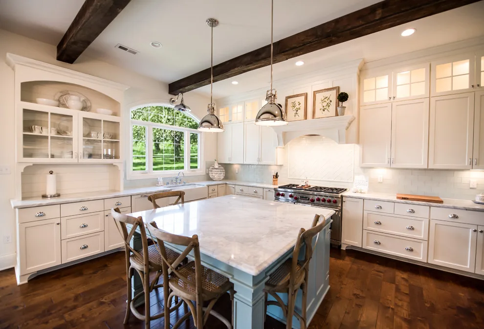 White Flat Panel Kitchen by Walters Cabinets, Inc. - Photo 8