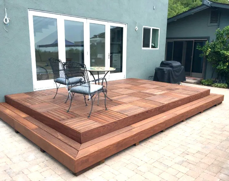 IPE Deck Expansion by Flat Rate Remodeling, Inc. - Photo 2