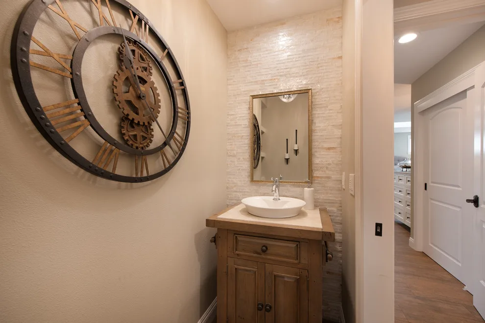 Parode Costa Mesa Powder Bath Renovation by Burgin Design - Remodel - Photo 2