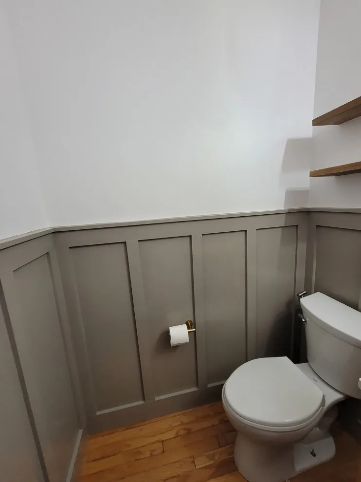 Bathroom Powder Room Renovation by Bizzy Beaver Contracting - Photo 3