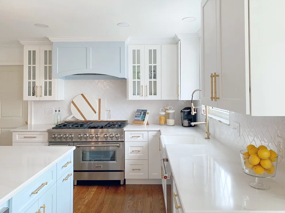Powder Blue Bliss: Warson Woods Kitchen Makeover by Rothgangel Cabinetry And Home Improvement - Photo 4
