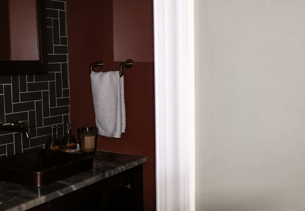 Chagrin Falls Powder Room by Element Design Build Remodel - Photo 6