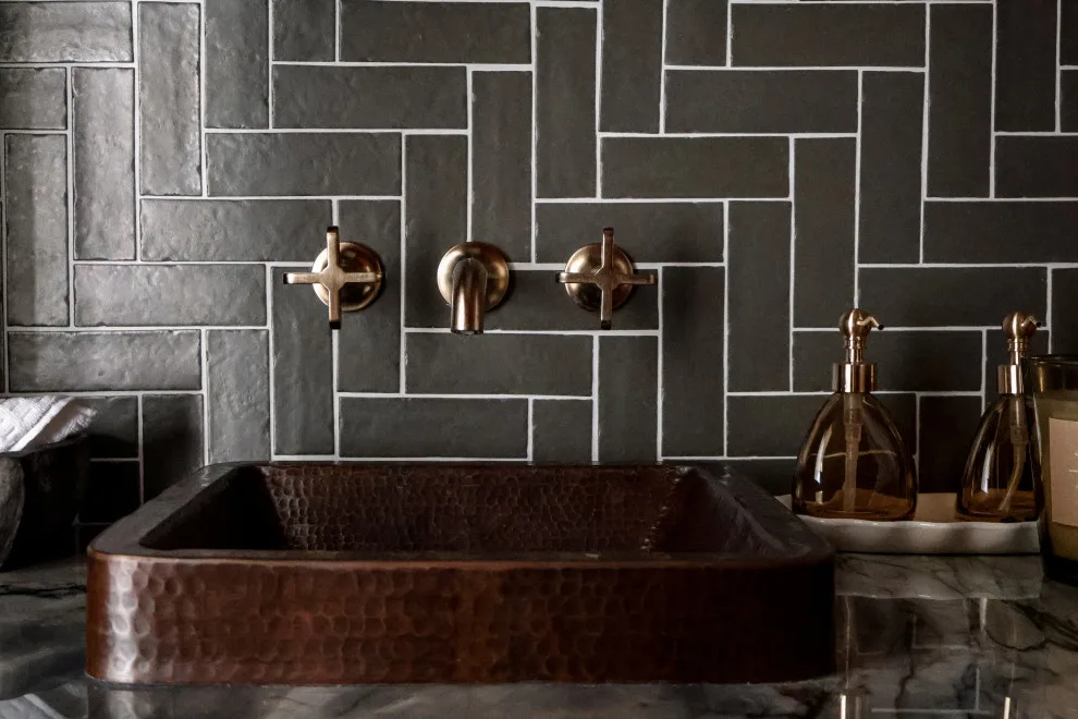 Chagrin Falls Powder Room by Element Design Build Remodel - Photo 9