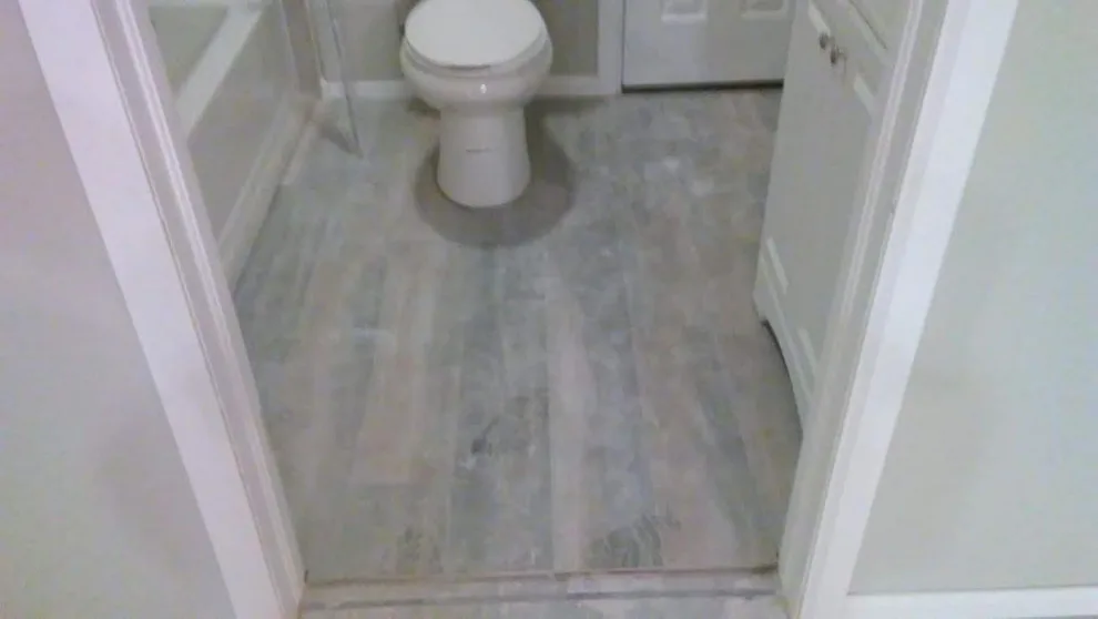 Powder Room Transformation by ABN Homes, LLC - Photo 2
