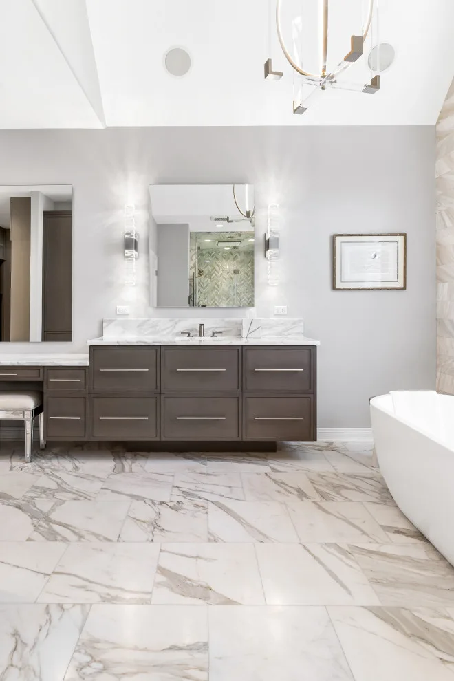 Riverwoods Bathroom and Closet Renovation by Airoom Architects-Builders-Remodelers - Photo 13