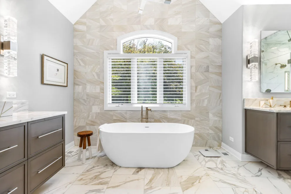 Riverwoods Bathroom and Closet Renovation by Airoom Architects-Builders-Remodelers - Photo 8