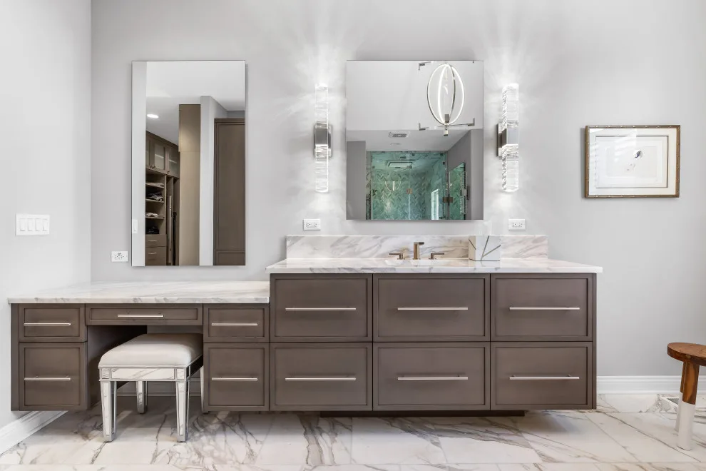 Riverwoods Bathroom and Closet Renovation by Airoom Architects-Builders-Remodelers - Photo 15
