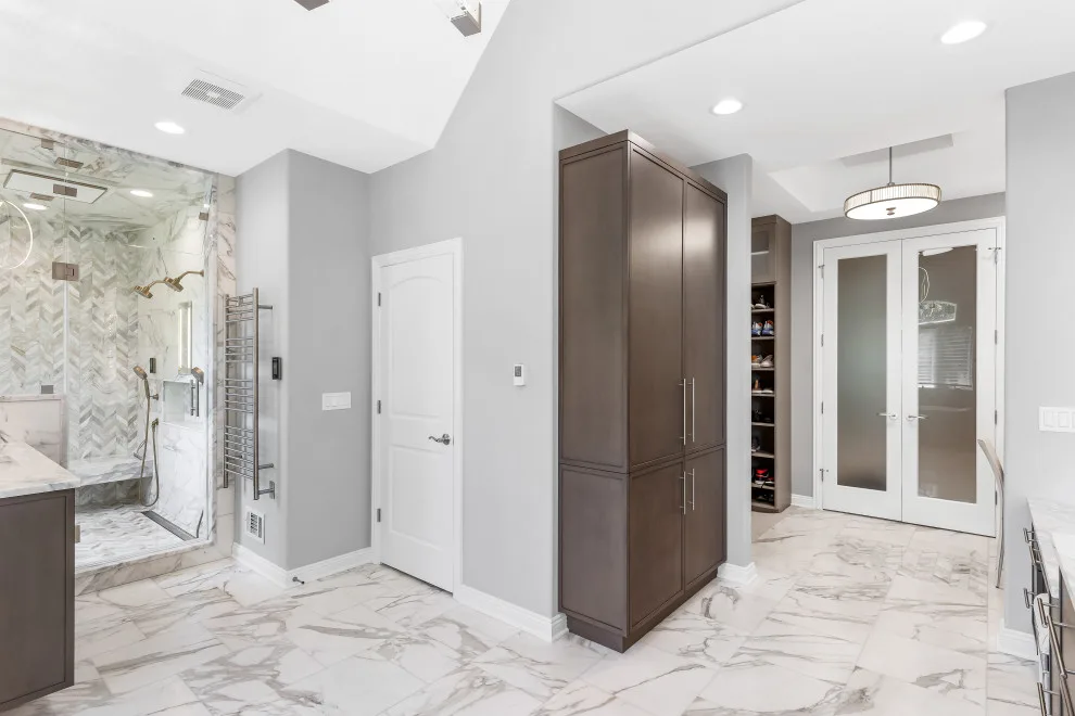 Riverwoods Bathroom and Closet Renovation by Airoom Architects-Builders-Remodelers - Photo 11