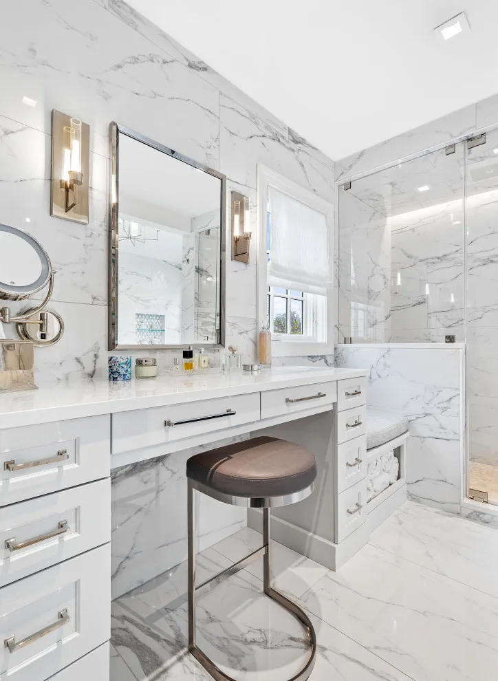 Winnetka Primary Bathroom Renovation by Airoom Architects-Builders-Remodelers - Photo 6