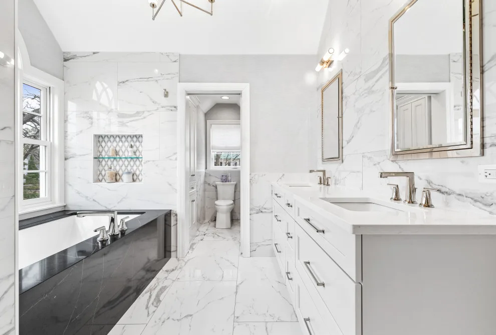 Winnetka Primary Bathroom Renovation by Airoom Architects-Builders-Remodelers - Photo 14