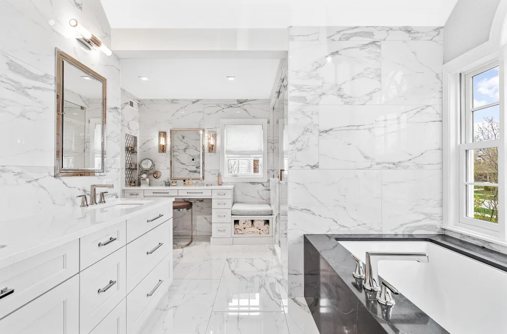 Winnetka Primary Bathroom Renovation by Airoom Architects-Builders-Remodelers - Photo 3