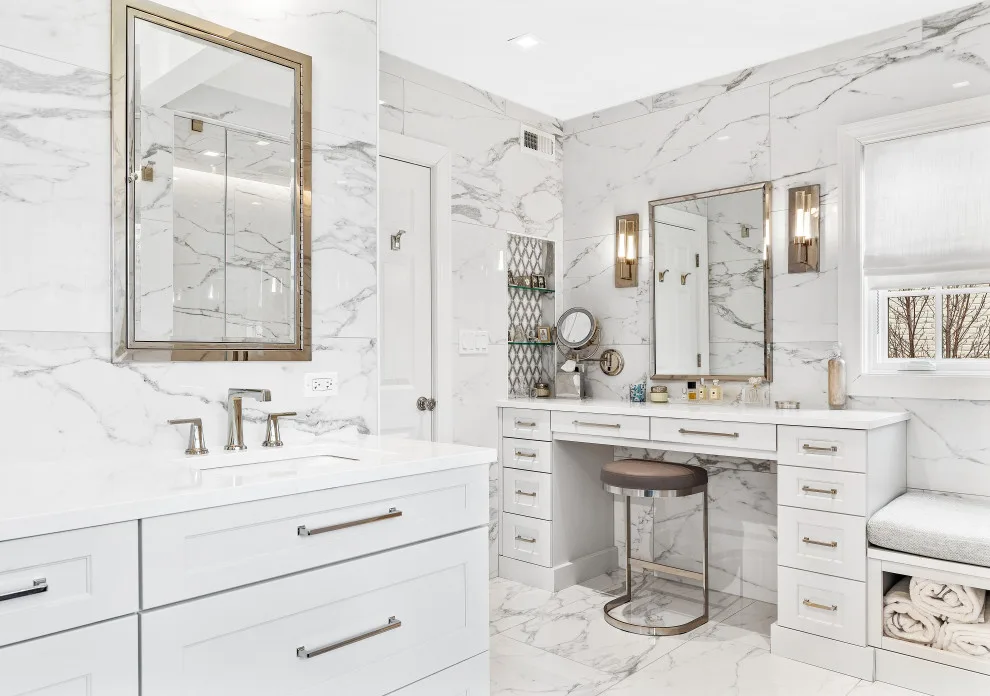Winnetka Primary Bathroom Renovation by Airoom Architects-Builders-Remodelers - Photo 19