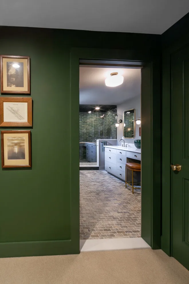 Historic Washington's Crossing Primary Bedroom Suite Renovation by Bryhn Design/Build - Photo 3