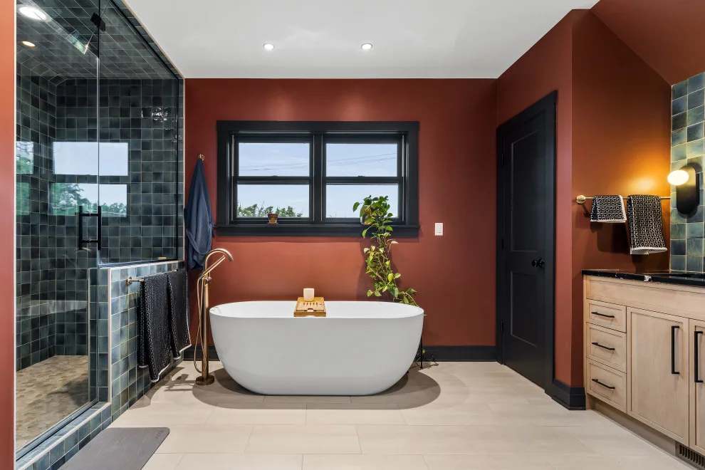 Chicago Primary Suite and Powder Room Renovation by Airoom Architects-Builders-Remodelers - Photo 3