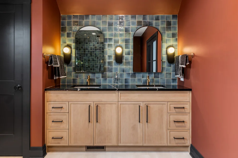 Chicago Primary Suite and Powder Room Renovation by Airoom Architects-Builders-Remodelers - Photo 11