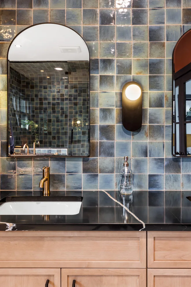 Chicago Primary Suite and Powder Room Renovation by Airoom Architects-Builders-Remodelers - Photo 6