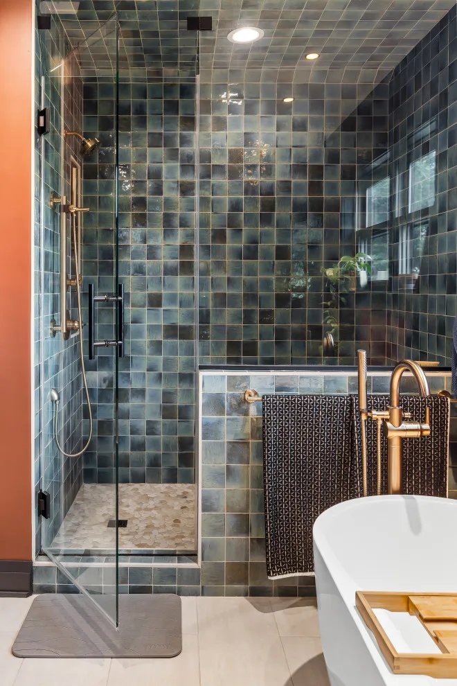 Chicago Primary Suite and Powder Room Renovation by Airoom Architects-Builders-Remodelers - Photo 9
