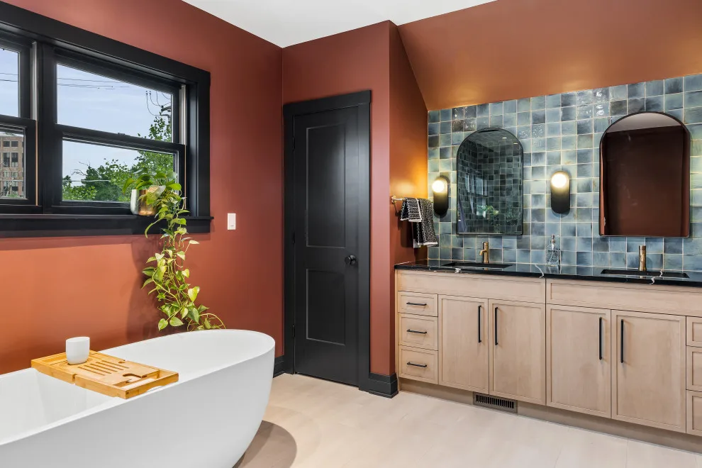 Chicago Primary Suite and Powder Room Renovation by Airoom Architects-Builders-Remodelers - Photo 13