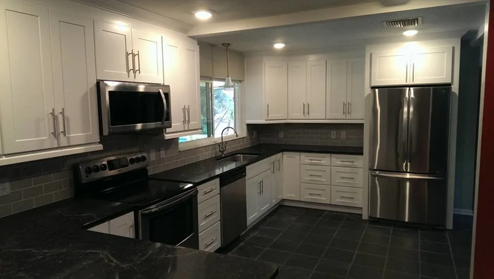 Monochrome Kitchen Design by Matt's Maintenance & Remodeling - Photo 2