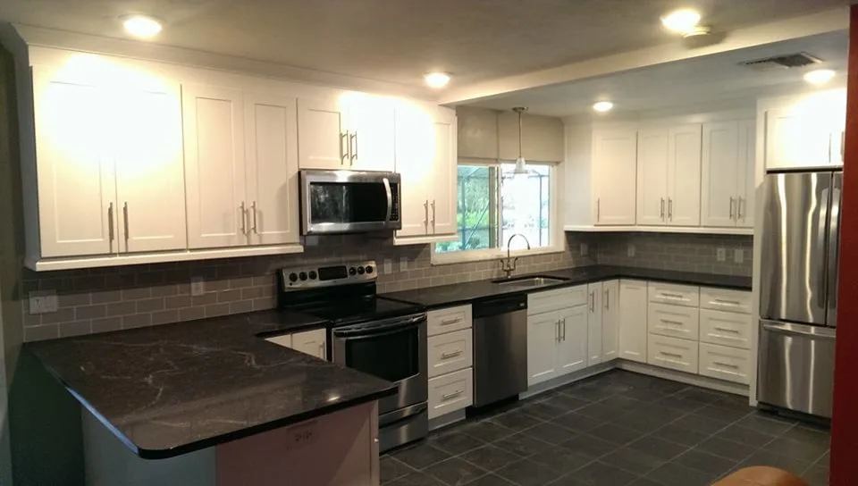 Monochrome Kitchen Design by Matt's Maintenance & Remodeling - Photo 3