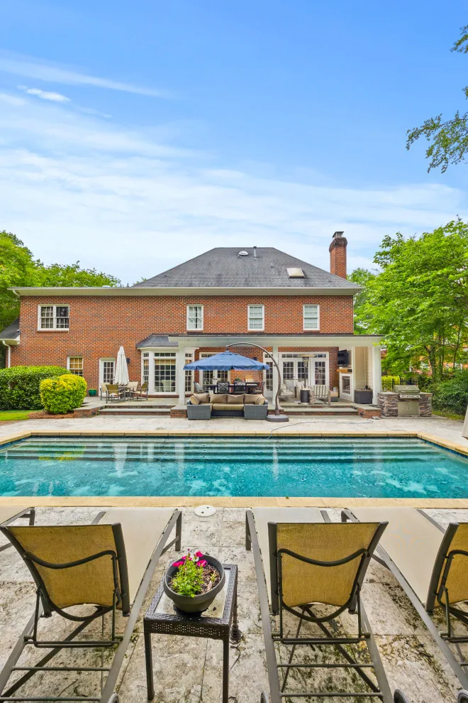 Quail Hollow Club Poolside Canopy Patio by DGK Design + Build - Photo 11