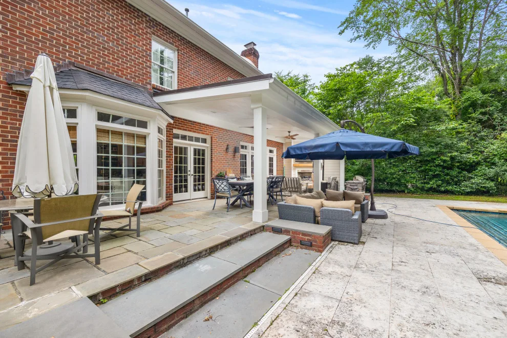 Quail Hollow Club Poolside Canopy Patio by DGK Design + Build - Photo 21