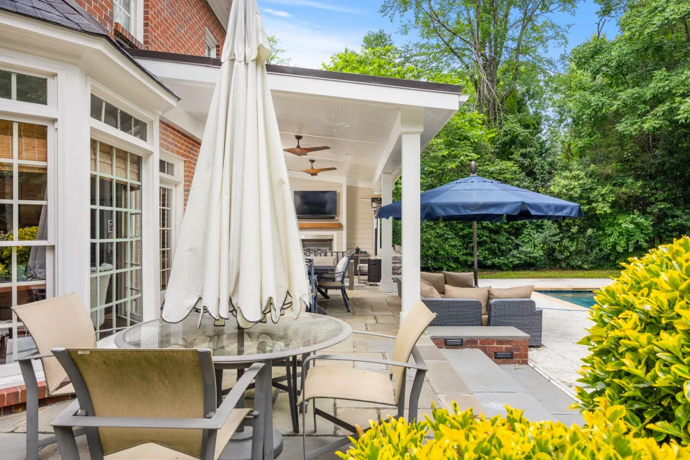 Quail Hollow Club Poolside Canopy Patio by DGK Design + Build - Photo 7