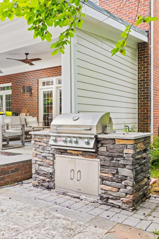 Quail Hollow Club Poolside Canopy Patio by DGK Design + Build - Photo 9