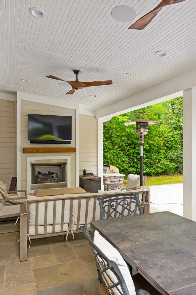 Quail Hollow Club Poolside Canopy Patio by DGK Design + Build - Photo 25