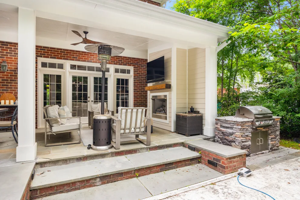 Quail Hollow Club Poolside Canopy Patio by DGK Design + Build - Photo 27