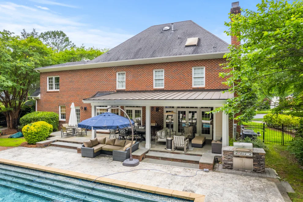 Quail Hollow Club Poolside Canopy Patio by DGK Design + Build - Photo 22