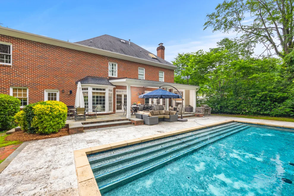 Quail Hollow Club Poolside Canopy Patio by DGK Design + Build - Photo 19