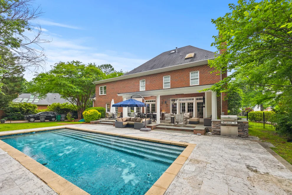 Quail Hollow Club Poolside Canopy Patio by DGK Design + Build - Photo 29