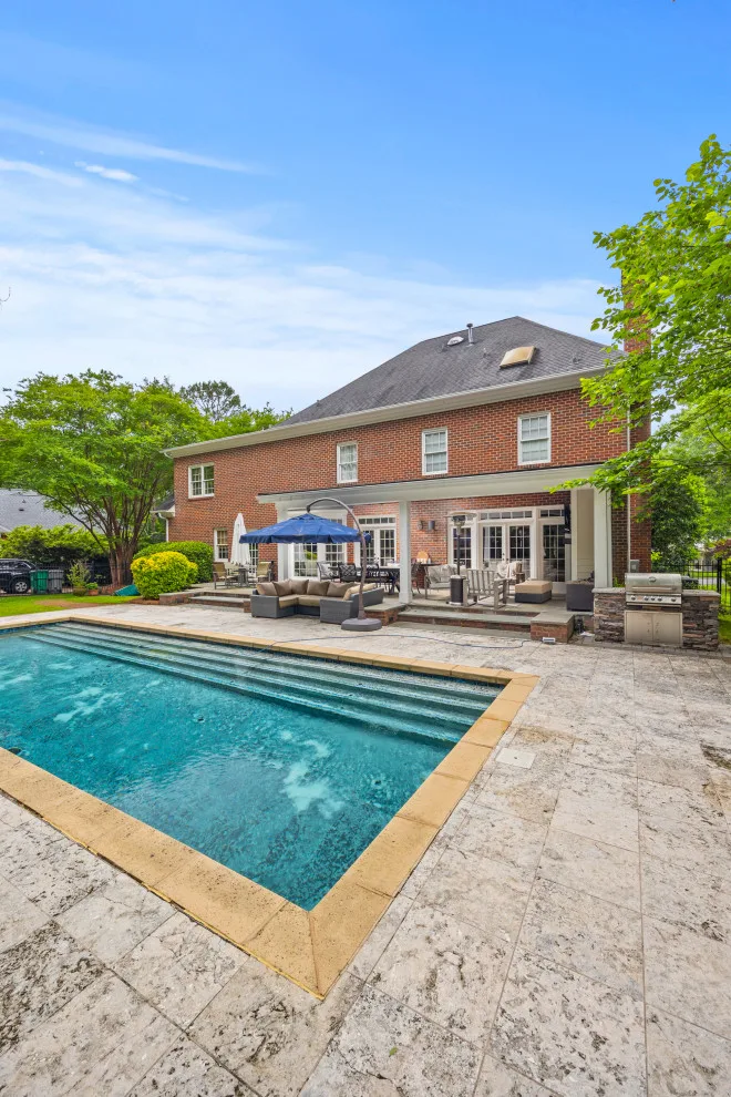 Quail Hollow Club Poolside Canopy Patio by DGK Design + Build - Photo 24
