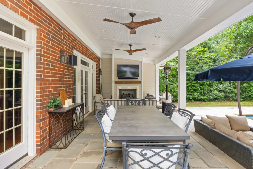 Quail Hollow Club Poolside Canopy Patio by DGK Design + Build - Photo 3