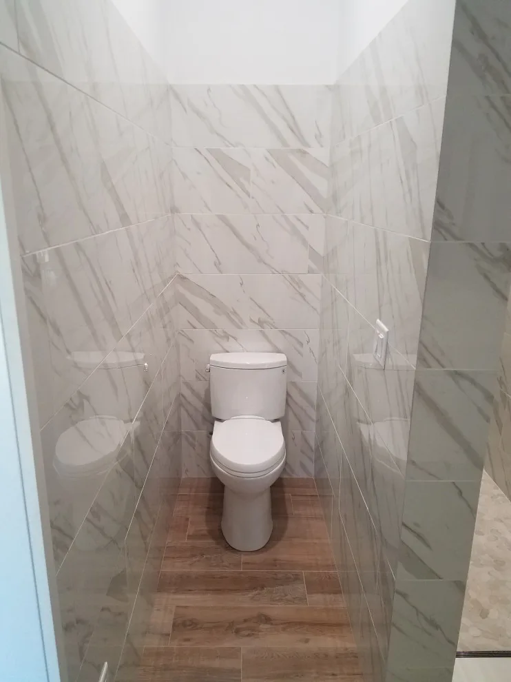 Quartz Bath Suite with Shower Enclosure, Vanity, and Countertops by HomRem LLC - Photo 2
