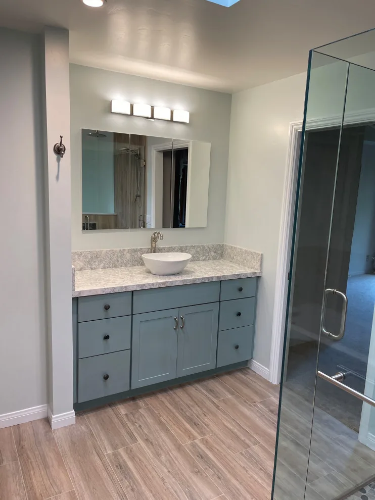 Master Bathroom Renovation by Castle Construction Of Santa Barbara - Photo 6