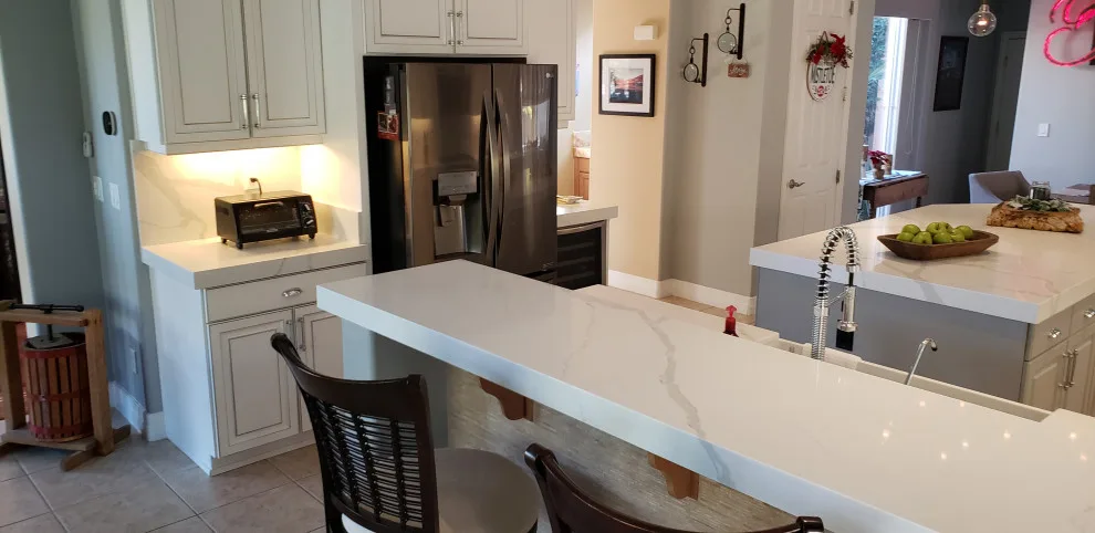 Elevated Panel Cabinets with Quartz Surfaces by HomRem LLC - Photo 5