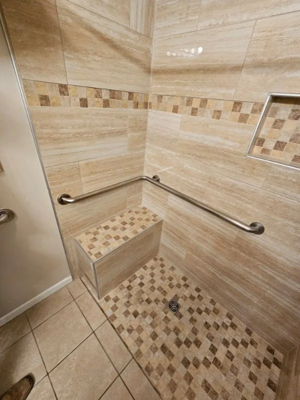 Bathroom Tile Setup by RC Contracting Remodeling - Photo 2