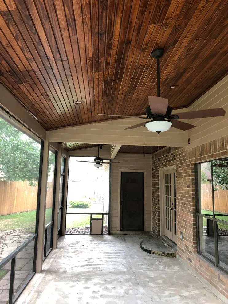 Lake Jackson Rear Patio Porch - 2018 by JC Remodeling & Restoration, LLC - Photo 6
