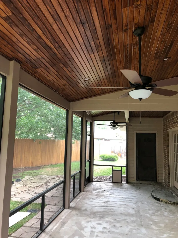 Lake Jackson Rear Patio Porch - 2018 by JC Remodeling & Restoration, LLC - Photo 9