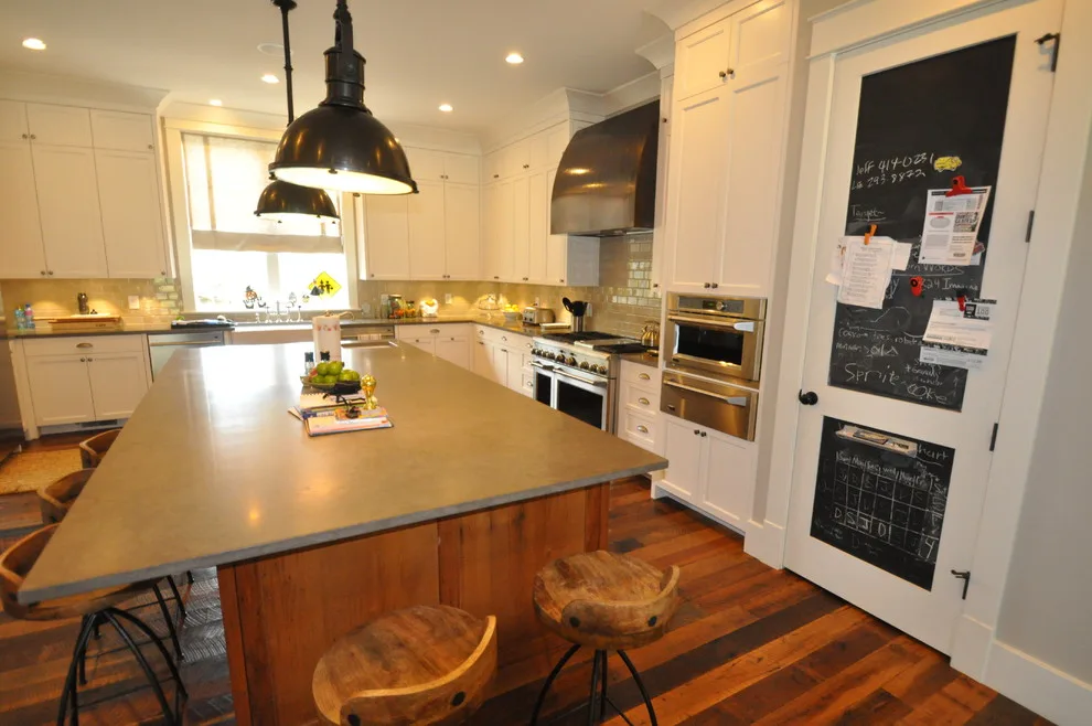 Restored Wormy Chestnut and White Kitchen by Hartert-Russell - Photo 2