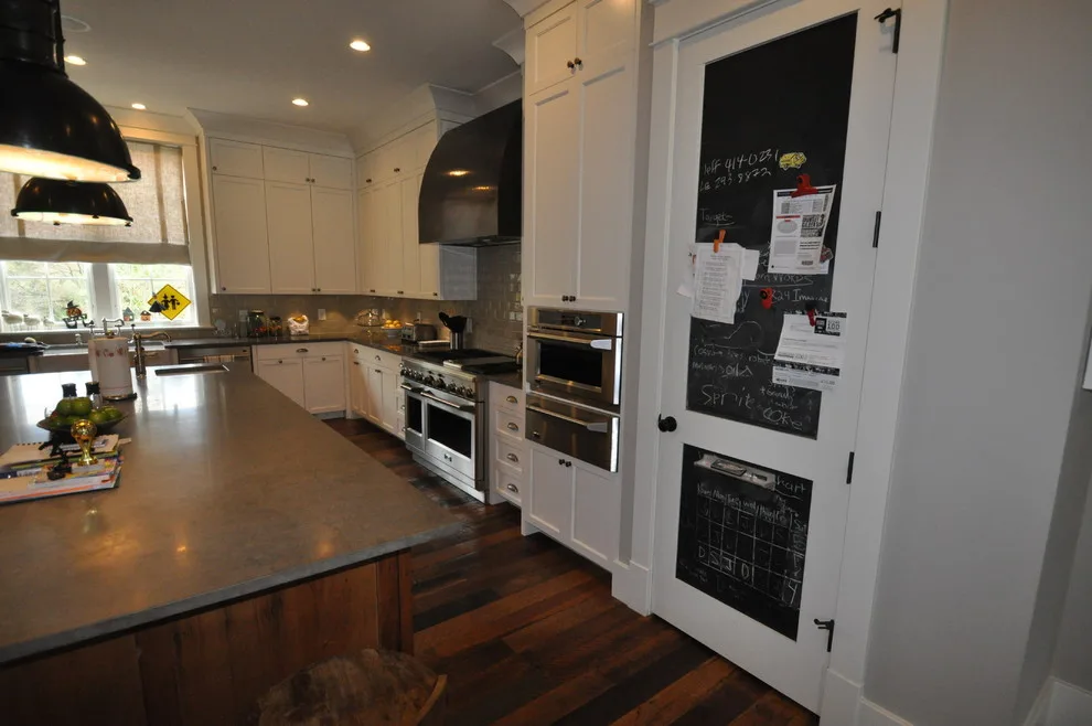 Restored Wormy Chestnut and White Kitchen by Hartert-Russell - Photo 4