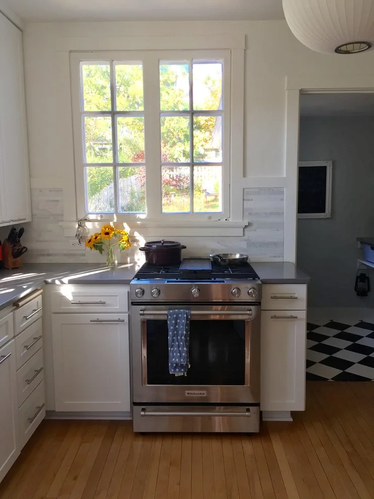 Stratus White Cabinet Refacing for Shaker Style by Kitchen Solvers Of Madison - Photo 3