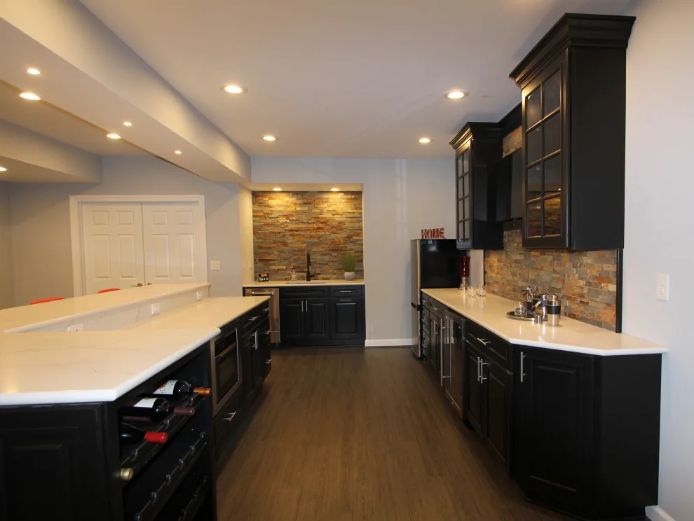 Reisterstown Stone Exterior Basement by Taylor Made Custom Contracting Inc. - Photo 6