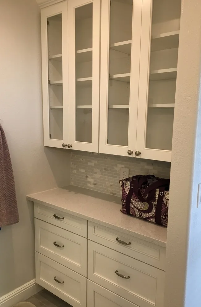 Master Bathroom Renovation, Shower Conversion from Tub by DLM Designer/Remodeler Kitchen And Bath Plus - Photo 4