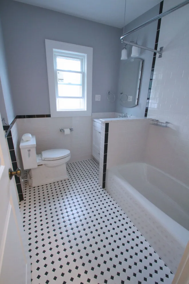 Subway Tile Bathrooms in White by Dan Martin Construction LLC - Photo 5